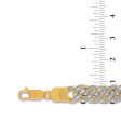 Luxe Layers 1 CTW Diamond Cuban Link 24-inch Chain in Yellow Gold Plated Sterling Silver, sub_class:SC2519-Gold Plated Silver Chain For Discount