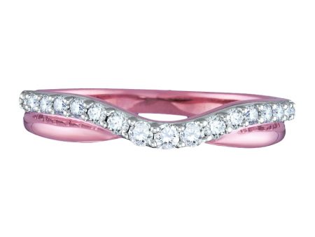 1 10 CTW Diamond Ring in 14KT Rose Gold Sale