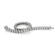 1 2 CTW Diamond 8-inch Tennis Bracelet in 10KT White Gold Online