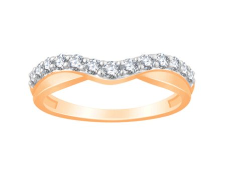 1 2 CTW Diamond Fashion Band in 14KT Rose Gold Cheap